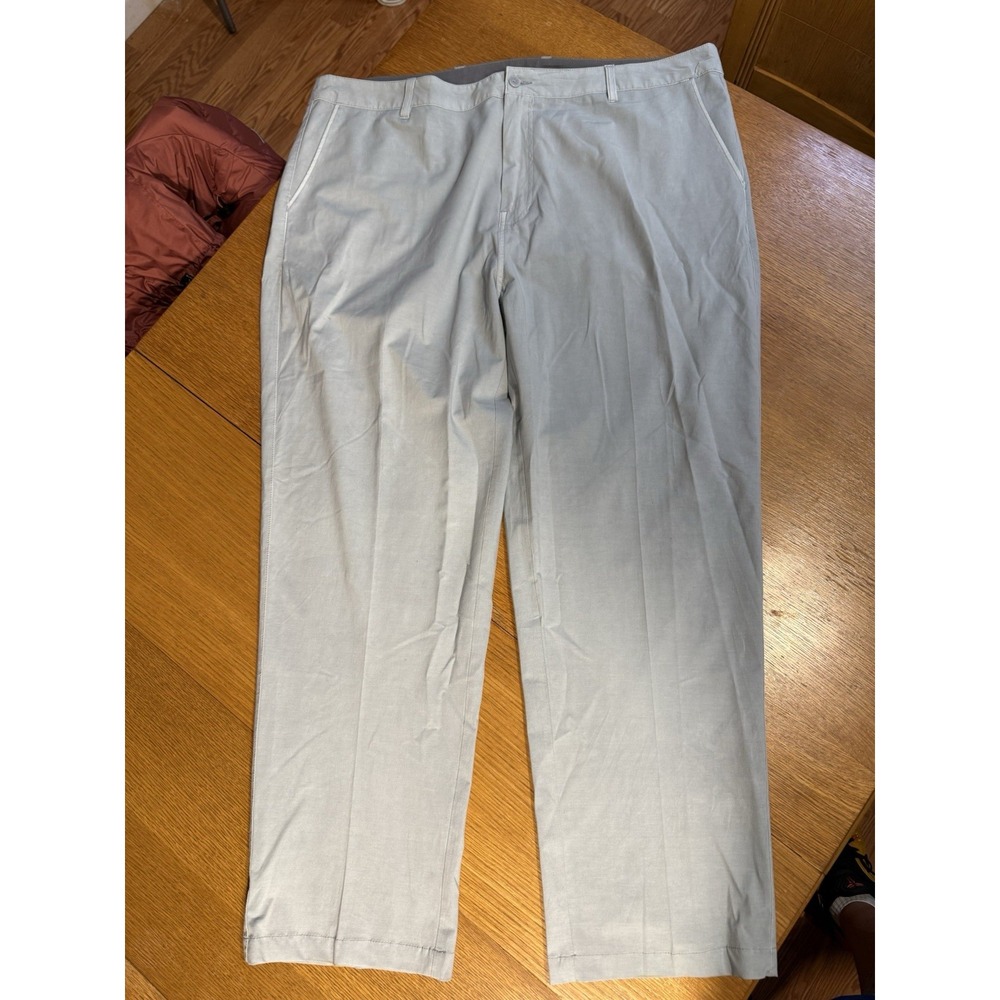Turtleson Golf Pants Men 42x30 Gray Performance Chino‎ Quick Dry Straight Leg